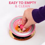 Joie Flamingo Kitchen Sink Strainer Basket, Fits All Standard Sinks, Stainless - Image 4