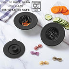 COOK WITH COLOR Kitchen Sink Strainer, Flexible Sink Strainer, Sink Drain - Image 5