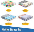 Houseables Sweater Bags Moth Proof, Clothing Storage Bags, - Image 4