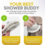 ShowerShroom Stealth Shower Hair Drain Catcher - Image 6
