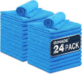 Microfiber Cleaning Cloth, 24 Pack Reusable Microfiber Towels by Unimade