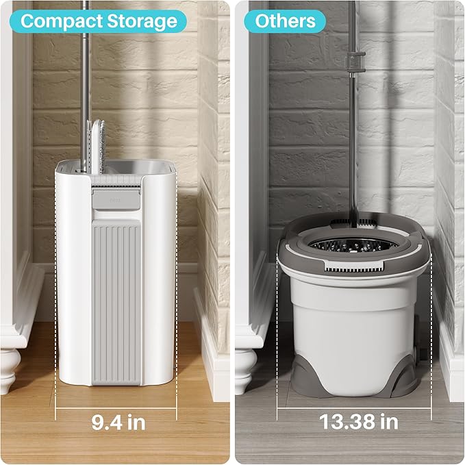 JOYMOOP 8L Large Capacity Flat Mop System - Image 8