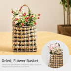 Wall Hanging Pocket Basket Portable Storage Basket Decorative Boho Mounted - Image 5