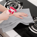Homaxy 100% Cotton Waffle Weave Kitchen Dish Towels, Ultra Soft Absorbent Quick - Image 5