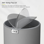 EKO Fandy 0.58 Gal/2.2L Mini Trash Can - Image 4
