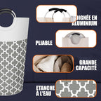 Caroeas 90L Light Laundry Basket, Waterproof Laundry Hamper, Laundry Bag - Image 5