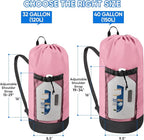 BALEINE 150L Laundry Bag Backpack, 900D Oxford Fabric Large Travel Laundry Bags - Image 3