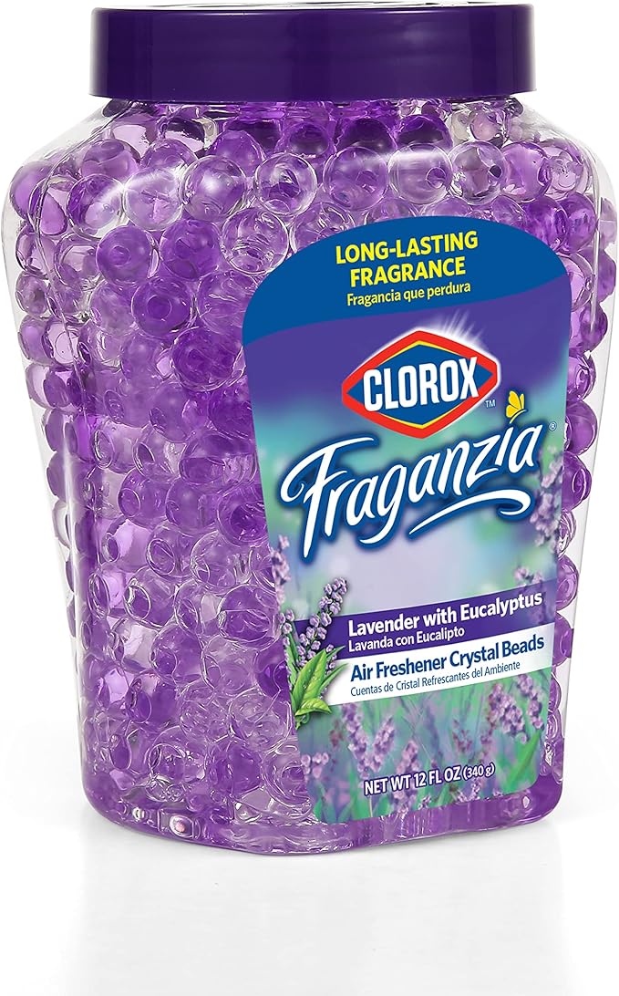 Clorox Fraganzia Crystal Beads Air Freshener, Long Lasting Room Deodorizer and - Image 2
