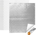 EcoDispose Pre-Cut Insulated Foil Sandwich Wrap Sheets Grease-Resistant by EcoDispose