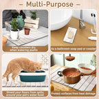 Large Stone Dish Drying Mat for Kitchen Counter, Quick Dry Stone Dishes Mats - Image 6