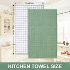 Homaxy Premium Cotton Kitchen Towels 16"x 28", Large Natural Ring Spun 390 GSM - Image 5
