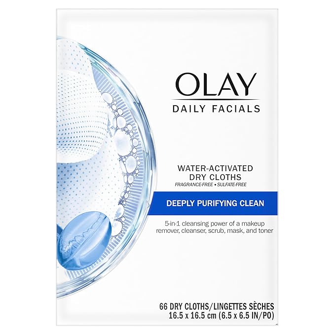 Olay Makeup Remover Wipes, Daily Facials Deep Clean Face Cleanser - Image 7