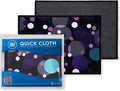 Quick Cloth Microfiber Glasses Cleaning Cloths – 5x7, 2 Pack by MicrofiberWholesale