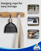 MR.SIGA Mini Dustpan and Brush Set, Portable Cleaning Brush and Dustpan Combo - Image 6