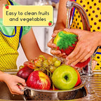 Vesici 10 Pieces Fruit Dish Scrubber Non Scratch Cleaning Sponge Double Layered - Image 6