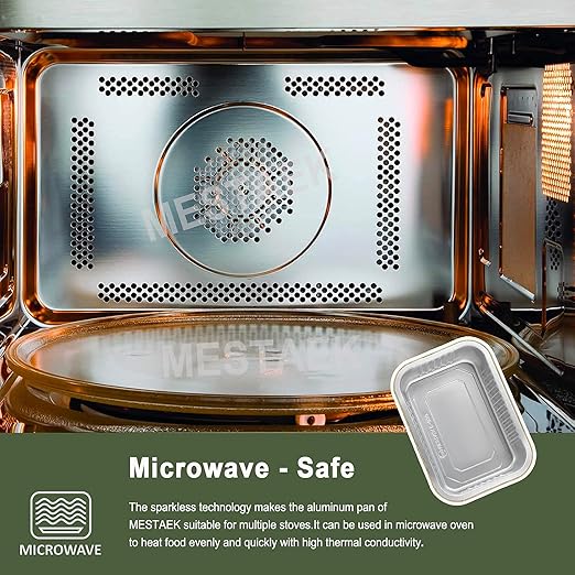 6" x 4" Heavy Duty Aluminum Foil Pans - Image 7