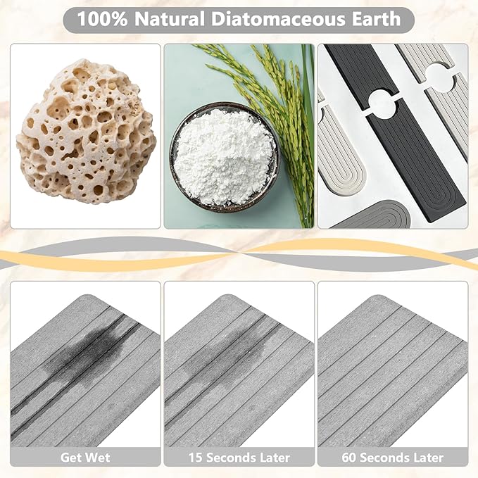 Stone Faucet Mat for Kitchen Sink - Image 3