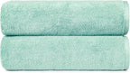 Amazon Basics 2-Pack Quick-Dry Lightweight Moisture Absorbing Bath Towel by AmazonBasics