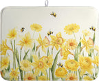 Spring Summer Daffodils Dish Drying Mats Spring Yellow Rose Dish Mat Drying by farg