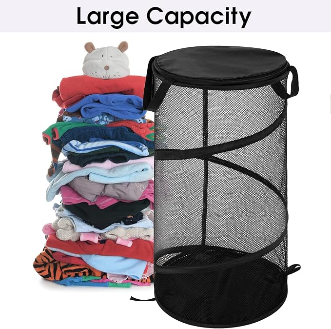BATTOO Large Collapsible Laundry Basket - Image 4