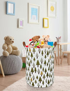QUEENLALA Large Storage Basket, Laundry Hamper/Bathroom/Home Decor/Collapsible - Image 5