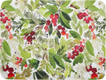 Watercolor Christmas Dish Drying Mat 18 x 24 Inch by APORTT