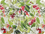 Watercolor Christmas Dish Drying Mat 18 x 24 Inch by APORTT