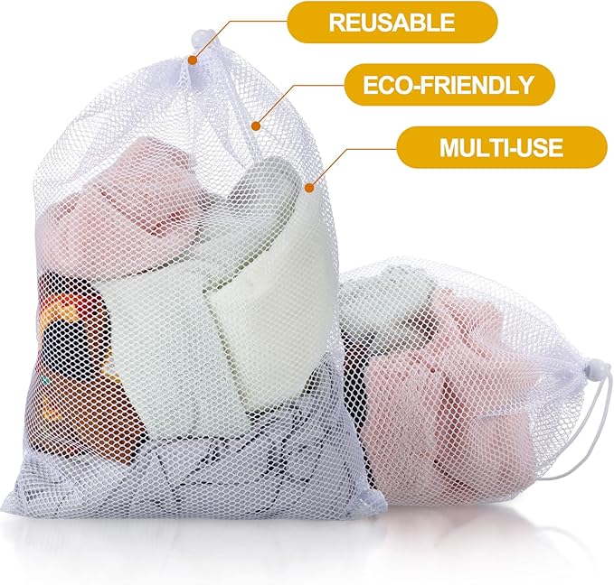 TecUnite 10 Pcs Mesh Laundry Bags - Image 6