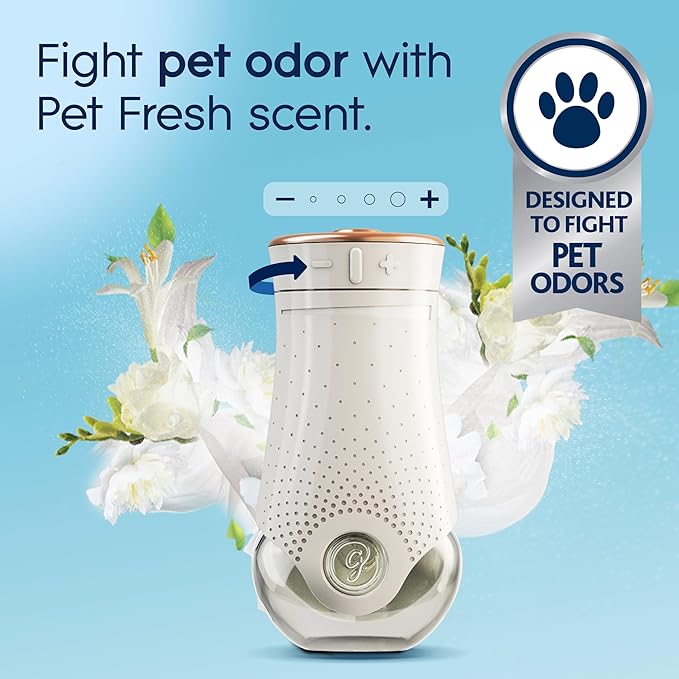 Glade PlugIns Refills Air Freshener Starter Kit, Pet Fresh Scent, Scented and - Image 3