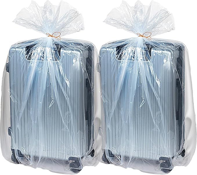 Fainne 10 Pack Extra Large Clear Plastic Storage Bags 55 x 67 Inch 3.94 Mils by Fainne