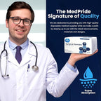 MED PRIDE 4”x 4” Gauze, 200 Surgical Sponges 12-ply Extra Absorbent | All-Gauze - Image 5