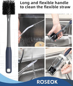 2 in 1 Long Handle Bottle Brush - Image 5