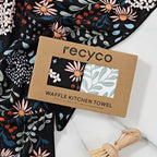 RECYCO Waffle Kitchen Towel Set of 2 - Image 7