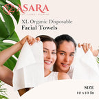 Clean Face Towels Disposable XL Facial Wipes | Add Water As a Makeup Remover | - Image 4