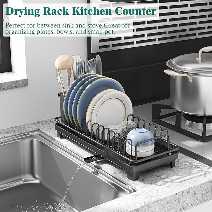 Small Sink Dish Drying Rack - Image 3