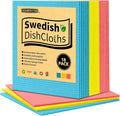 HOMERHYME Swedish Dishcloths, 18 Pack Kitchen Towels Dish Rags, Absorbent by HOMERHYME