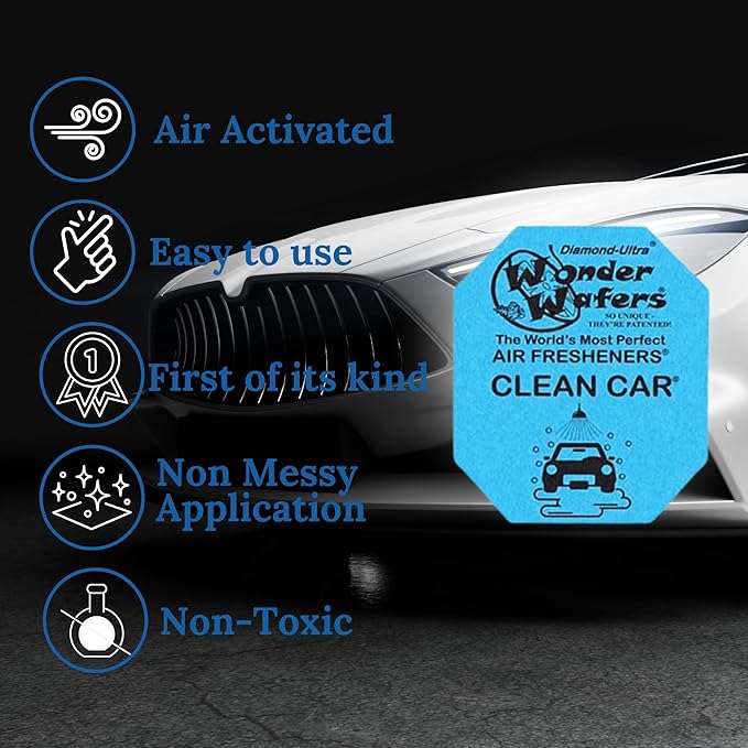 Wonder Wafers 250 Count Clean Car Unwrapped Automobile Professional Use Air - Image 3