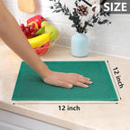 Homaxy 100% Cotton Waffle Weave Kitchen Dish Cloths, Ultra Soft Absorbent Quick - Image 5