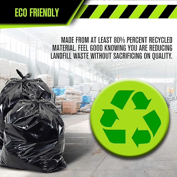 Heavy Duty 56 Gallon Trash Bags - Image 4