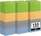 AIDEA Microfiber Cleaning Cloth 150 Pack, Microfiber Towels by AIDEAHOME