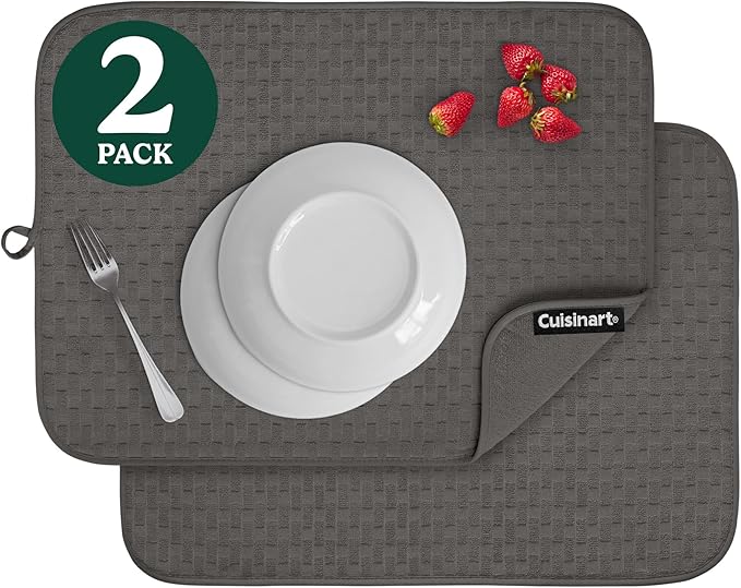 Cuisinart Dish Drying Mats for Kitchen Counter by BestBrands