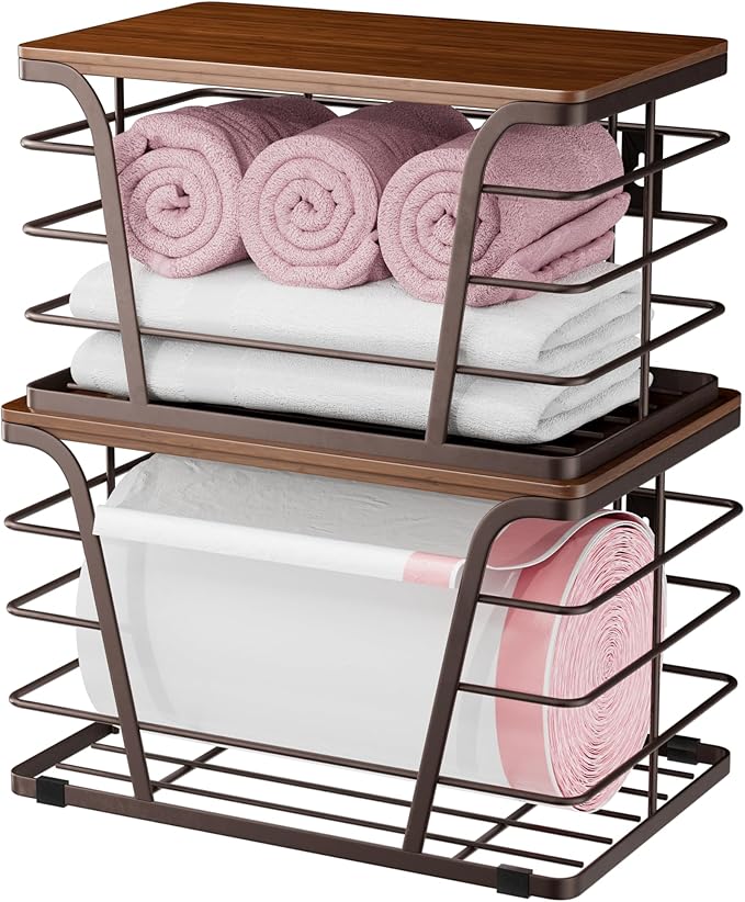 Extra Large 2 Pack Potato and Onion Storage Bins, Stackable Storage Pantry - Image 2