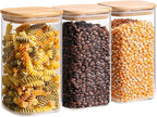 ComSaf 1.4 Qt Glass Storage Containers by ComSaf