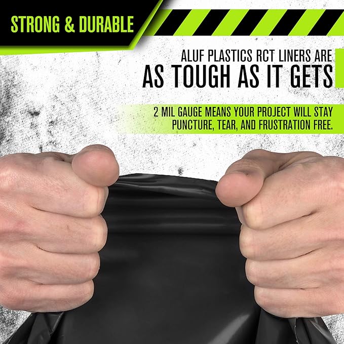 Heavy Duty 56 Gallon Trash Bags - Image 2