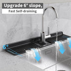 WAFT YEARN 24X5 Inch Silicone Durable Faucet Mat Kitchen Sink Splash Guard - Image 3