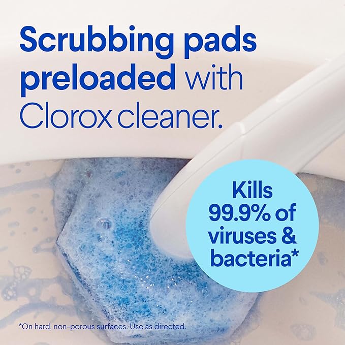 Clorox ToiletWand Disposable Toilet Cleaning System, Spring Cleaning Essential - Image 3