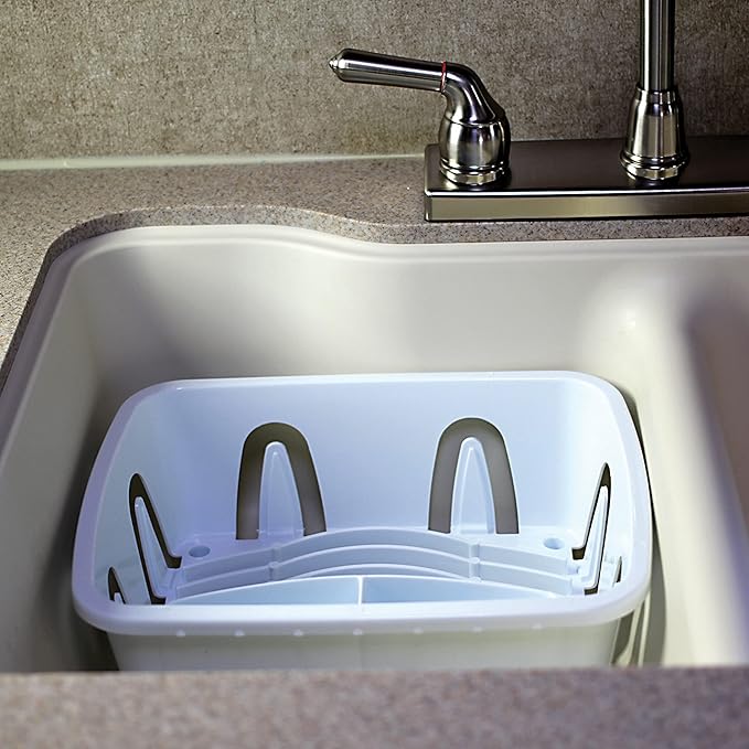 Camco RV Mini Dish Drainer & Tray - Image 7