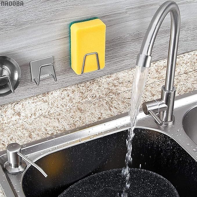 2Pcs Stainless Steel Sponge Holder - Image 7