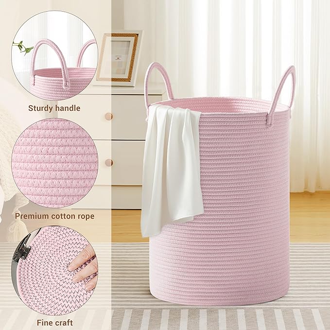 Girls' Tall Laundry Basket - Image 3