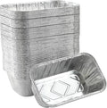 1Lb mini Loaf Pans Heavy Duty Disposable Aluminum Foil Bread Tins Standard Size by Waytiffer